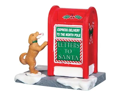 Immagine prodotto di Figura natalizia Cassetta delle lettere di Babbo Natale