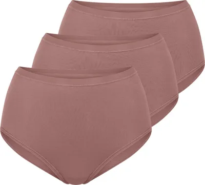 Produktbild von sloggi 3er Pack GO Daily Baumwolle High Waist Panty Hochwertige Baumwolle für besten Tragekomfort, Moderne High Waist Passform für perfekten Sitz, Elegantes Design mit Glanzeffekt am Bund