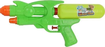 Zdjęcie produktu dla PISTOLET NA WODĘ 30cm zielono pomarańczowy