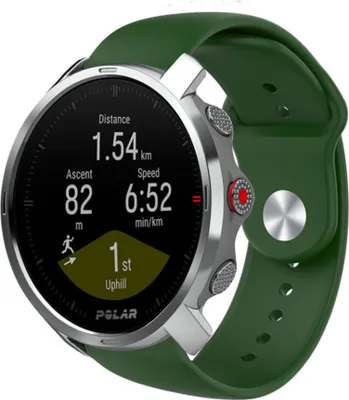 Produktbild von Strap-it Polar Grit X Sportarmband (Armeegrün)