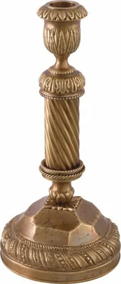 Luxus Barock Kerzenhalter Kerzenständer Vintage Messing