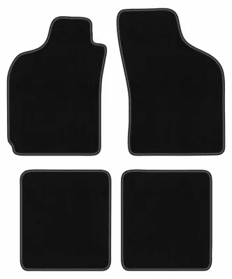Productafbeelding van Velours automatten voor Fiat Palio 1996-2004 (sedan) – 4-delig, zwart, op maat – Wielganizator BASIC