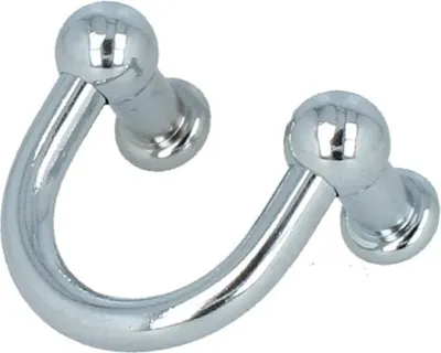 Produktbild von Möbelgriff Chrom glänzend Lochabstand 32mm Kommodengriff Schubladengriff