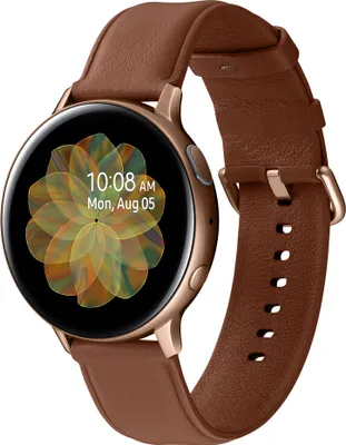 Image de Samsung Smartwatch SM-R820NS Galaxy Active2 Steel Gold SM-R820NSDADBT