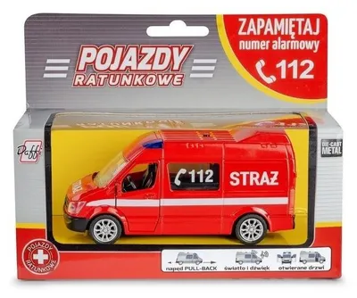 Produktbild von Rettungswagen der Feuerwehr B-431 24311