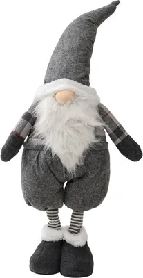 Produktbild von Dekorativer Zwerg GNOME 90 cm, grau