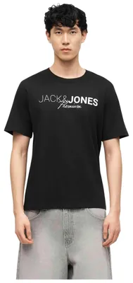 Produktbild von T-Shirt Jack&Jones 12298018-BLACK für Herren