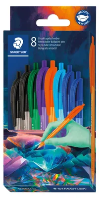 Produktbild von Staedtler ball 4230 M, Clip, Gemischte Farben, 8 Stück(e)