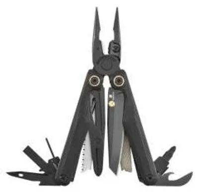 Produktbild von Leatherman Wave Alpha Bundle Obsidian + Bit-Set Schwarzes Multitool