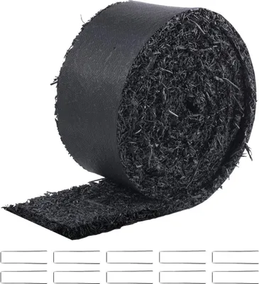 Produktbild von Gummimulchrolle für die Landschaftsgestaltung 120 x 4,5 Zoll Gummimulchmatte für Wege