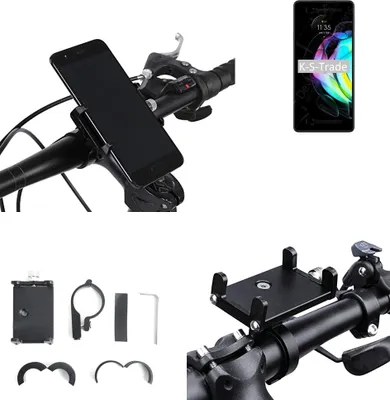 Produktbild von K-S-Trade Handyhalterung für das Fahrrad kompatibel mit Motorola Edge 20 Halter Lenkstange Fahrradhalterung Motorrad Bike Mount Befestigung