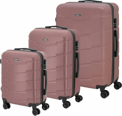 Produktbild von Súprava kufrov Sportandem IBIZA rose gold 3 kusy