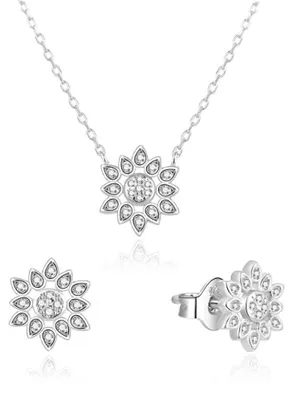 Immagine prodotto di Parure di gioielli in argento AGSET239L (collana, orecchini)