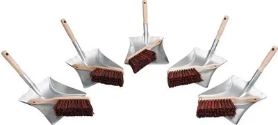 Image de sorex Set de pelles à poussière avec manche en bois - 10836