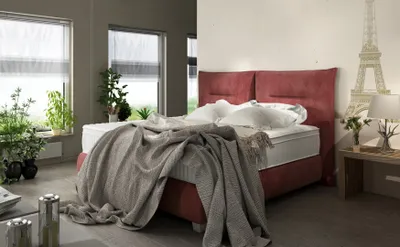 Immagine prodotto di Camera da letto moderna, hotel, arredamento  letti di design, letto matrimoniale