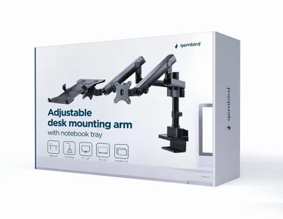 Produktbild von GEMBIRD MA-DA3-02 17" 32" Tisch-Displayhalterung