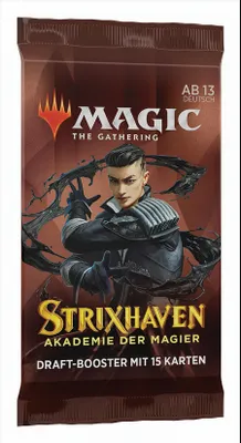 Produktbild von Strixhaven: Akademie der Magier Draft Booster deutsch