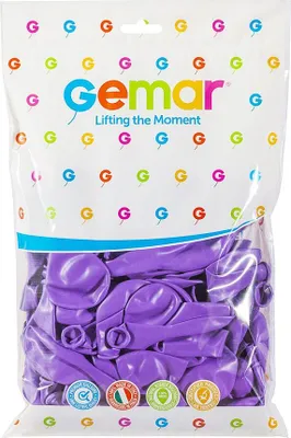 Image de Ballons pastel lavande, G110, 30 cm, 100 pcs.