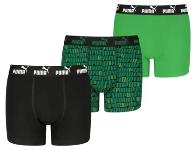 Obrázok produktu pre PUMA Elements – chlapčenské boxerky s potlačou, 3 kusy