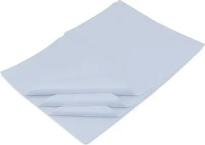 Image de Papier lisse 20 g 50 x 70 cm bleu – décoratif – 100 feuilles