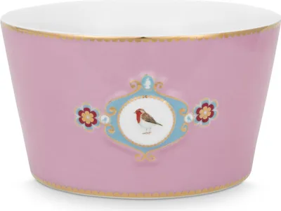 Produktbild von PIP STUDIO Love Birds Medallion Bowl pink 15cm