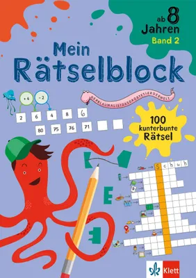 Produktbild von Klett Mein Rätselblock ab 8 Jahren Band 2
