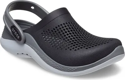 Produktbild von Crocs Kids' LiteRide 360 Clog Black/Slate Grey 32-33