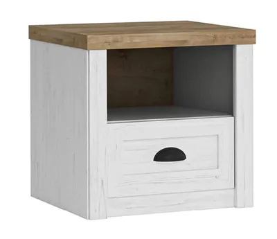 Produktbild von AX LIVING Nachttisch mit Schublade Palmano SN – 51 cm, Andersen Kiefer