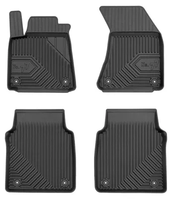 Zdjęcie produktu dla Dywaniki gumowe do Audi A8 D4 2009-2017 (sedan) – 4 szt., czarne, dopasowane