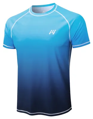 Productafbeelding van MEETWEE Heren UV-shirt, rashguard, UPF 50+ T-shirt, zwemshirt, korte mouwen