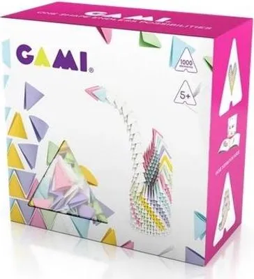 Produktbild von Meli Gami Pink Konstruktionsbausteine-Set – 1000 Teile für kreativen Spielspaß