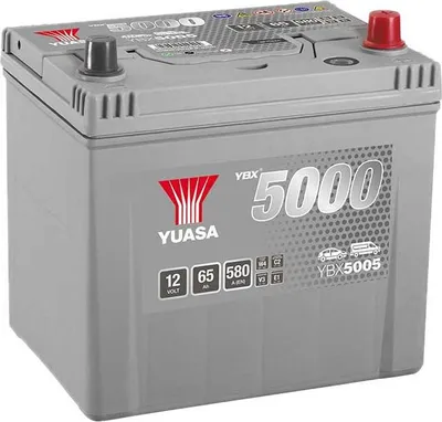 Produktbild von YUASA YBX5000 Starterbatterie 12V 65Ah 580A/EN D23 für Auto LKW Batterie