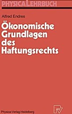 Obrázok produktu pre Ökonomische Grundlagen des Haftungsrechts