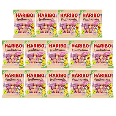 Produktbild von Fruitmania Joghurt-Gummibärchen 160 g – Haribo 14x