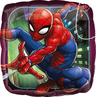 Produktbild von AMSCAN Standard Spider-Man Animated Folien 0 0 0