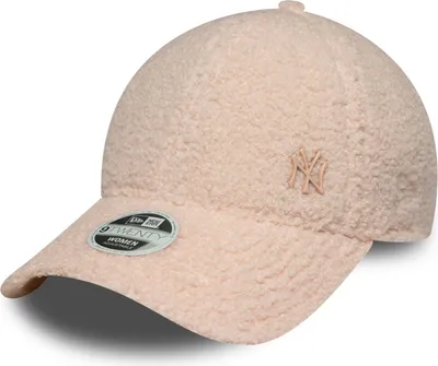 Produktbild von New Era 9Forty Damen Sherpa Cap - BORG NY Yankees rosa