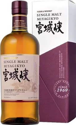 Produktbild von Nikka Whisky Single Malt Miyagikyo in Geschenkpackung Japan | 45 % vol | 0,7 l