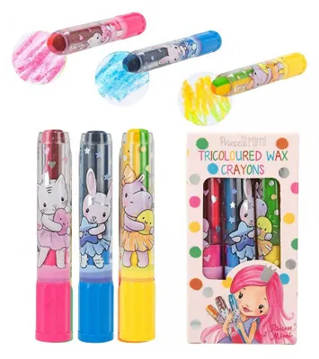 Image de Top Model Princess Mimi - Set de 3 crayons