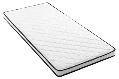 Productafbeelding van Federkernmatras 90x200, H3, 10 cm, met ergonomische zones, voor extra ondersteuning in de lendenregio, opgerold