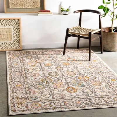 Productafbeelding van Livabliss Wicklow - Traditioneel bohemien vintage tapijt voor woonkamer - Eetkamer - Keuken - Onderhoudsvriendelijk