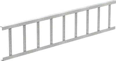 Produktbild von Sarei Schneefanggitter Stahl verzinkt 1500 x 200 x 15 mm