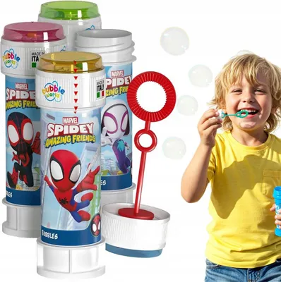Image de Bulles de savon 60ml Spidey (36pcs)