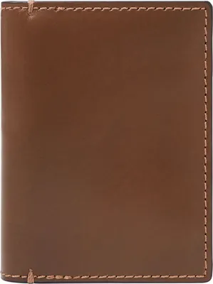 Produktbild von FOSSIL Leder Kartenhalter Gus Front Pocket Wallet Medium Brown braun