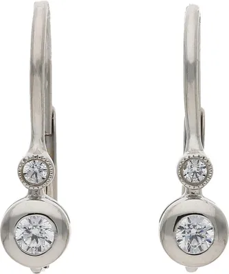 Produktbild von Ohrhänger Weißgold 333 Zirkonia JL10-06-3450 JuwelmaLux