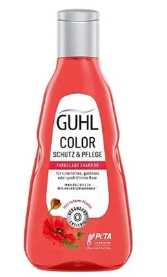 Produktbild von Guhl Color Schutz und Pflege Farbglanz Shampoo mit rotem Mohn 250ml