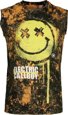 Produktbild von Electric Callboy Tank-Top Herren Spray Smile schwarz L