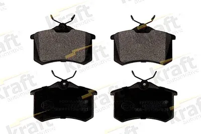 Produktbild von KRAFT Bremsbeläge Satz Hinten Bremsklötze für VW Golf IV Schrägheck (1J1) 6010092