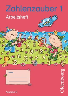 Immagine prodotto di Zahlenzauber 1 Ausgabe G Arbeitsheft