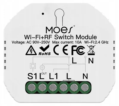 Produktbild von Moes Unterputz WLAN Schalter Relais Modul