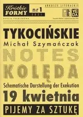 Obrázok produktu pre Tykocińskie Krótkie Formy 1 - Michał Szymańczak